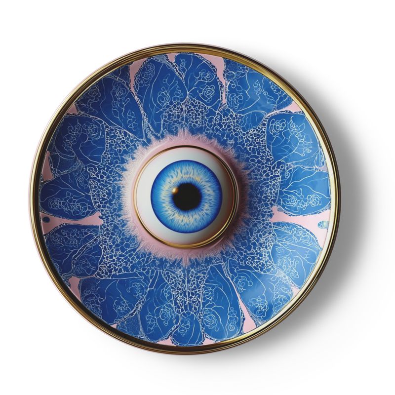 Eyes on you China plate